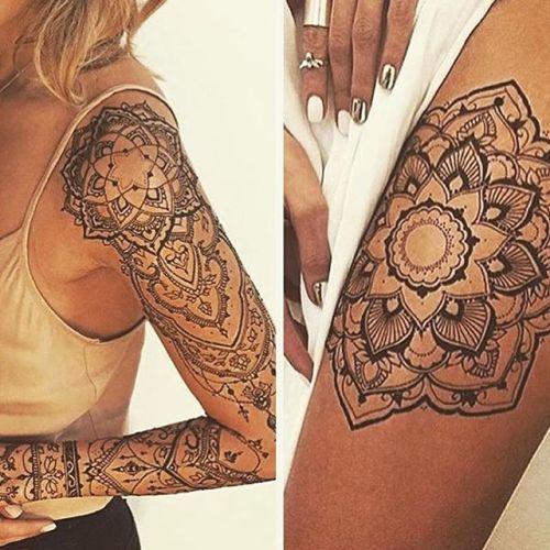 Tattoo Inspo - got 4 planned for next year & A new hair do #Excited #NewLook #InkedGirls #Mandal