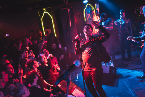 Marc Almond of Soft Cell performs at Brooklyn Bazaar for the debut notorious LA party “Sex Cells”.ph