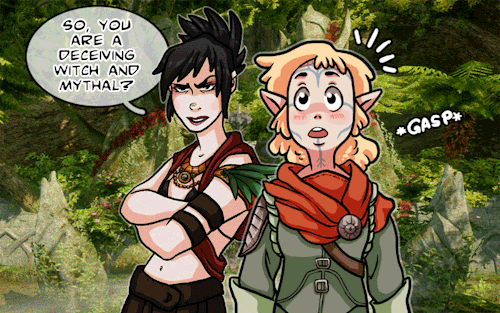 thecopperkidd: And I’m sorry that Sera puked all over your floor puzzle!BONUS: