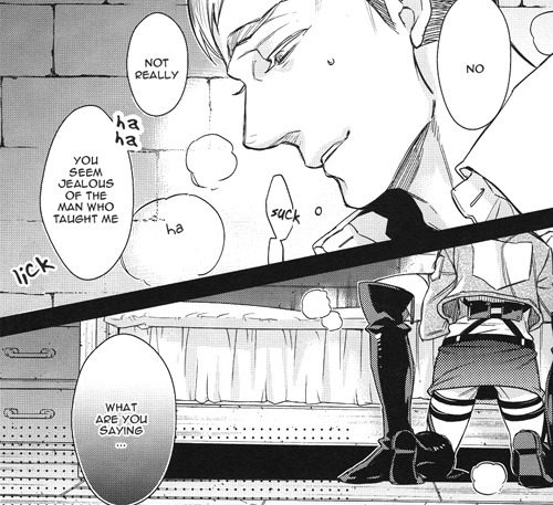 Edi's reading yaoi
