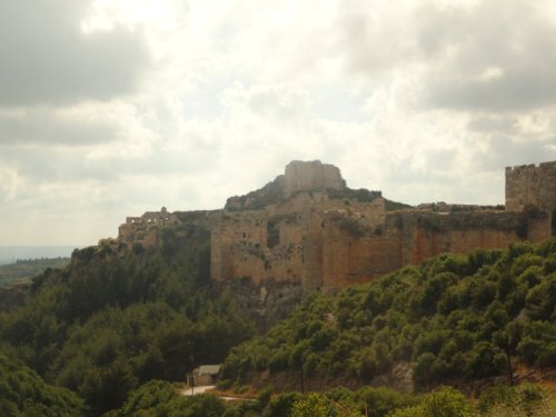 The Castle of Salah Ed-Din (Qal’at Salah Ed-Din), Al-Haffeh, Latakia, Syria (2010)قلعة صلاح الدين، ا