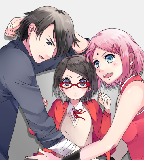 micchi-sama:  Haaa Sarada is soo cute :33