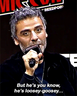 OSCAR ISAAC At The New York Comic Con 2022 