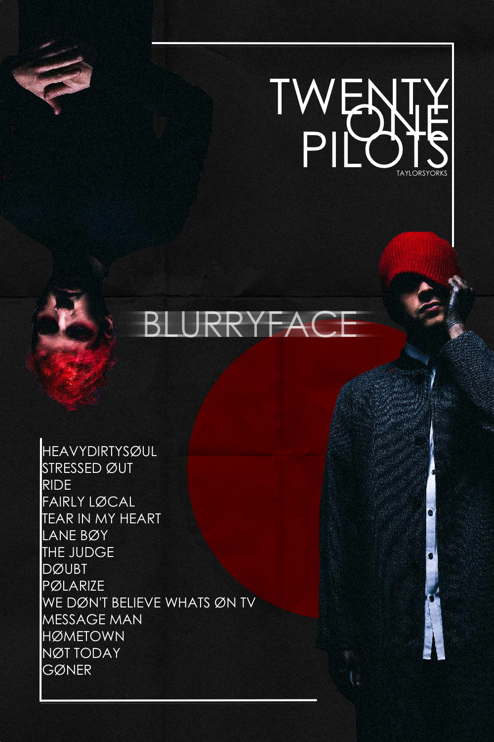 taylorsyorks:  Blurryface (stylized as BLURRYFΛCE) is the upcoming fourth studio