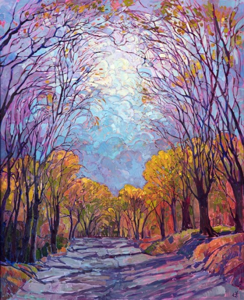 Art by Erin Hanson (click to enlarge)1. Discovery2. Embroidered Light3. Emerald Hills4. Evening Prim