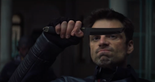 buckysamtagteam:Bucky and knives This is hot as fuck. I’m here for the knife action. I’ll be in my b