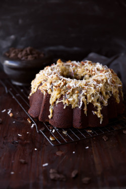 sweetoothgirl:  German Chocolate Pound Cake