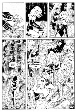 cooketimm:    Harley &amp; Ivy 2, page 12 (2005) by Bruce Timm (Penciller) &amp; Shane Glines (Inker)   