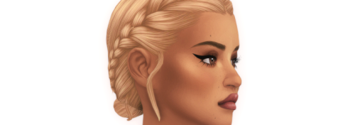 testing @ravensim’s upcoming hair. look at the cute little strands ❤you can get it here now!