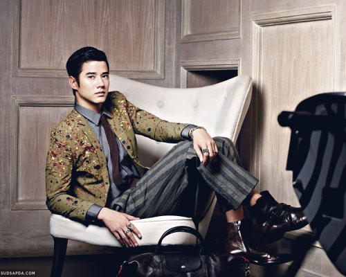 Happy Birthday, our super favorite creature, Mario Maurer! Stay handsome and talented naa. Pic credi