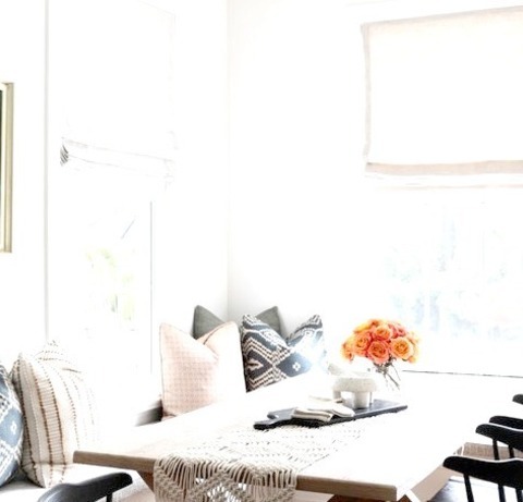 Breakfast Nook Dining Room OrlandoLarge Transitional Medium Tone Wood Floor And Brown Floor Breakfast