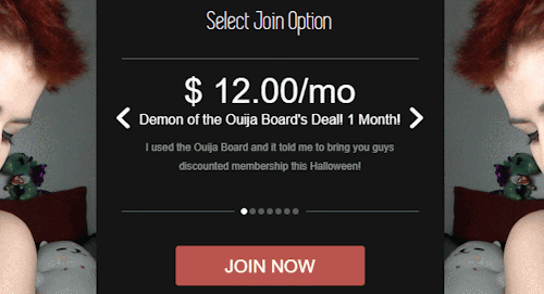 rydenarmani: Yay! It’s time for Halloween deals! Get a one month membership to my website for ผ or three months for ษ! Come see what you’re missing on RydenArmani.com! 🎃 