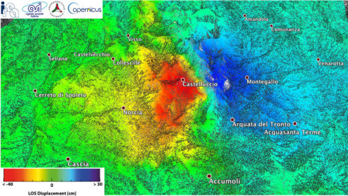 spacetimewithstuartgary:Mapping Italy’s 30 October 2016 earthquakeTOP IMAGE….In the ear