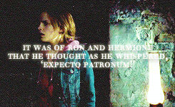 sybilltrelawneys:  What Harry thinks of when casting a Patronus. 