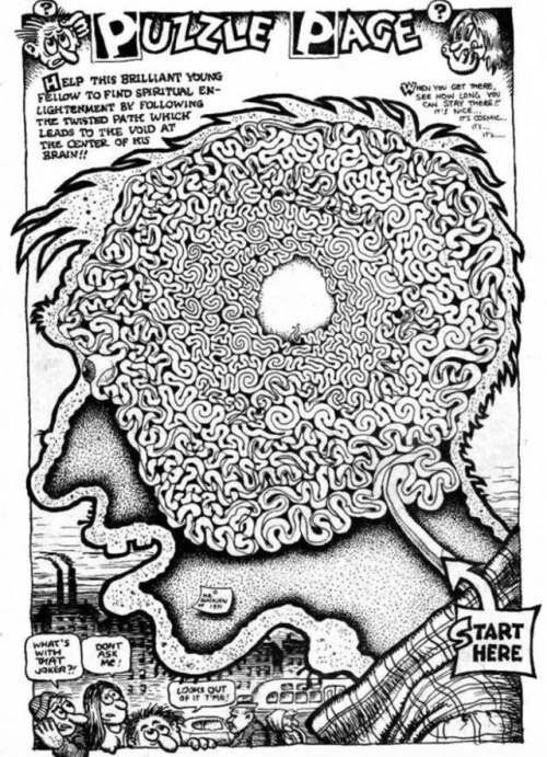 oldshowbiz:the LSD influence on the art of Robert Crumb