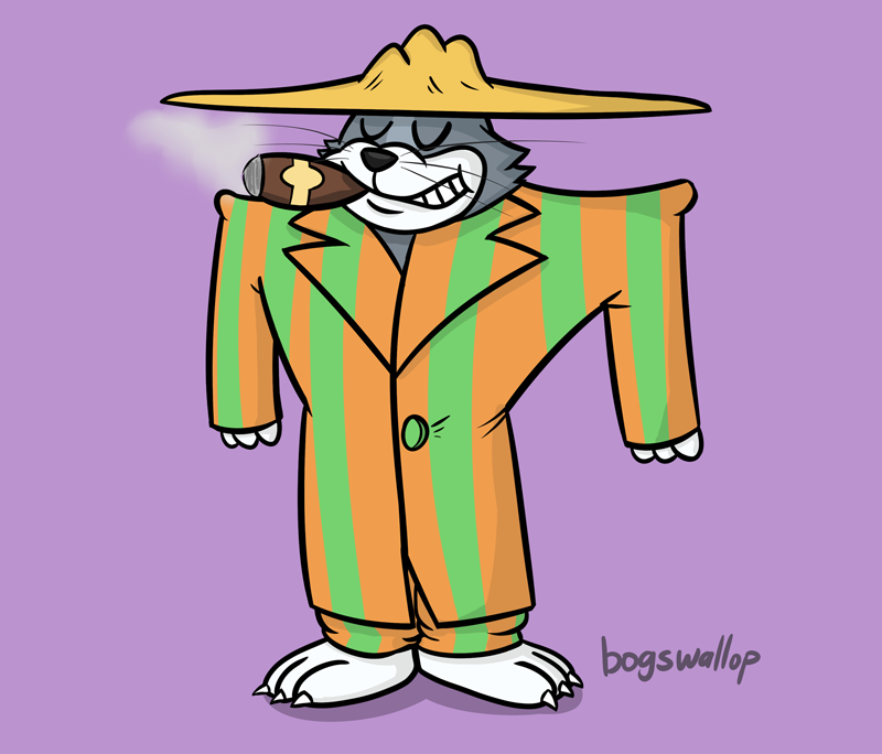 zoot suit 👌🏻👌🏻  Tom and jerry cartoon, Cartoon pics, Cartoon