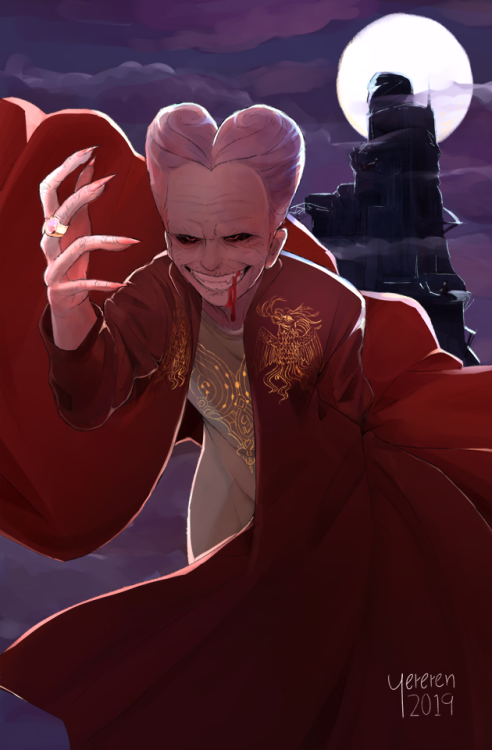 Bram Stoker’s Dracula My part for a movie horror collabcheck it out -&gt; https://www.behance.net/ga