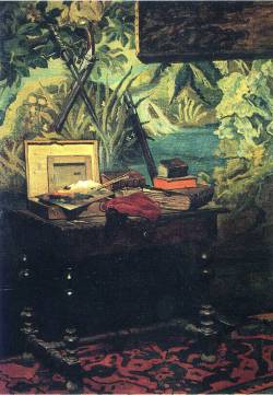 claudemonet-art:   A Corner of the Studio