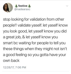 weavemama:we self-validating in 2018 less