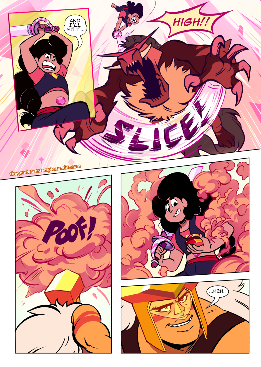 thegembeaststemple: Here’s a taste of some work from my Jasper redemption AU zine!