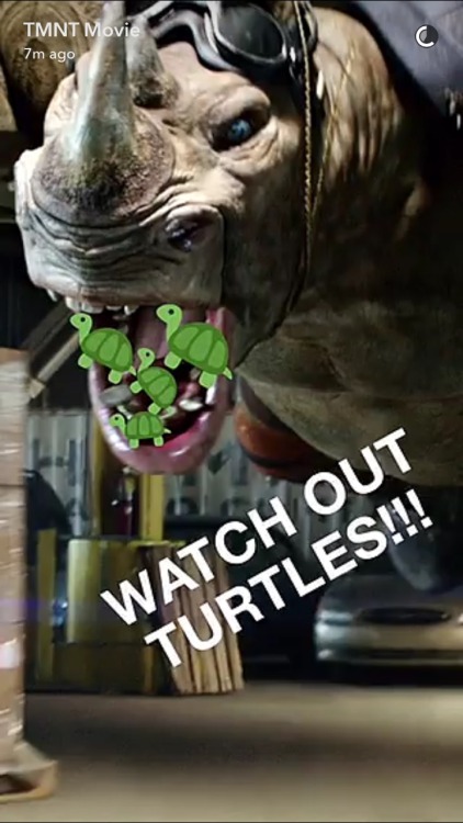 capril: Bebop’s and Rocksteady’s snapchat story