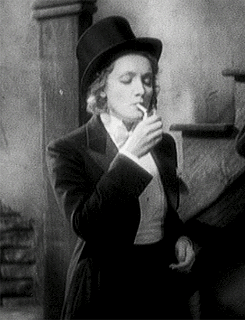 wehadfacesthen:  The magnificent Marlene Dietrich in Morocco  (Josef von Sternberg, 1930) 