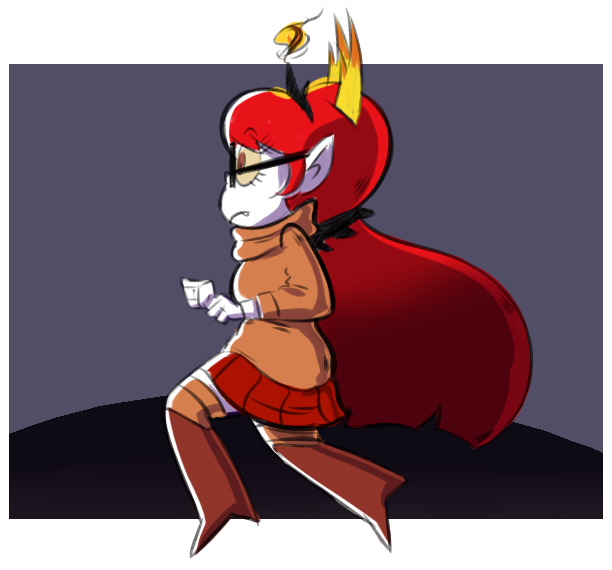 chillguydraws: donchibidrawings:   Dumb doodle | Patreon | | Buy me a coffe! |  