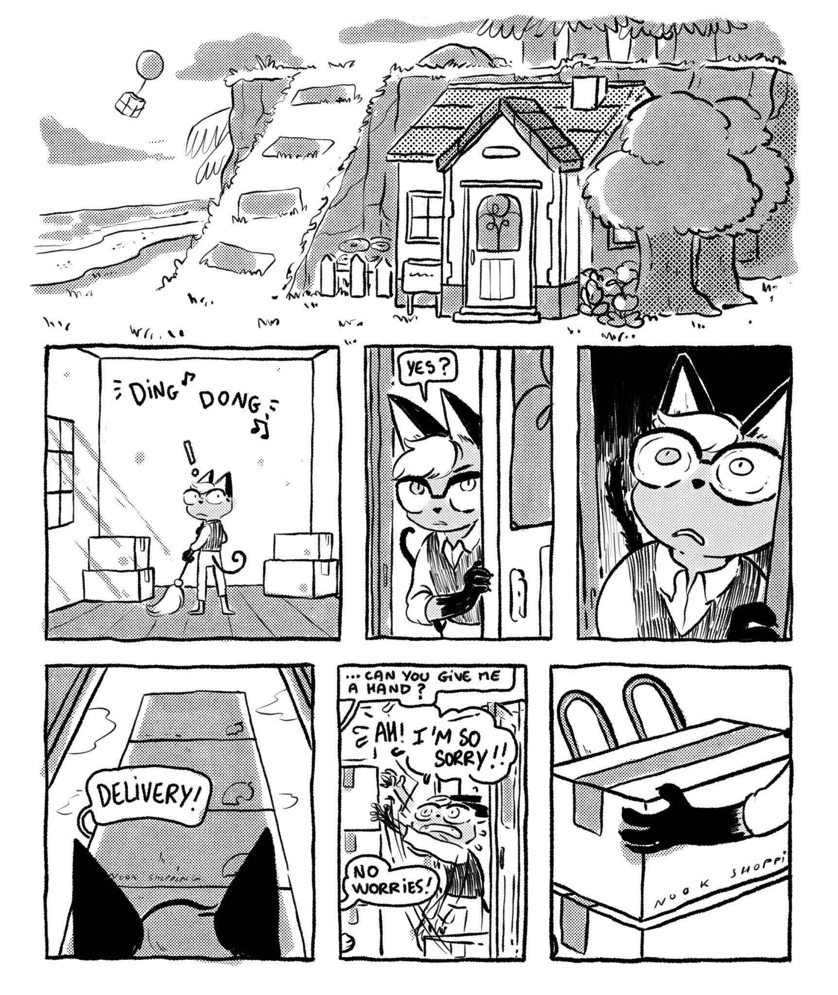 heyluchie:New Horizon, an Animal Crossing fancomic (part 2)