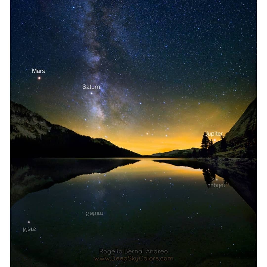 Six Planets from Yosemite   Image Credit &amp; Copyright: Rogelio Bernal Andreo