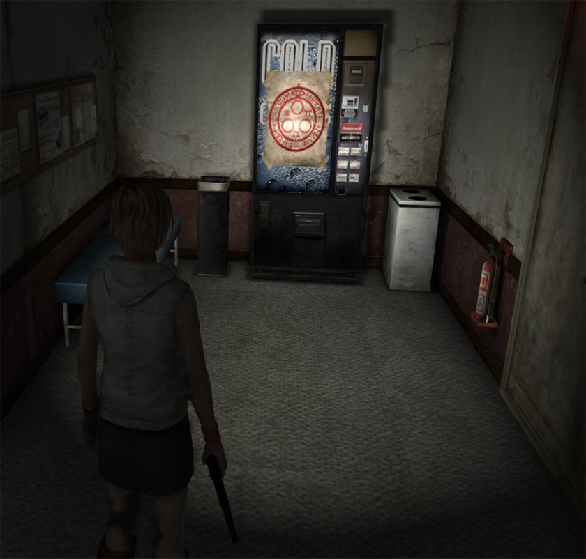 horror-n-m3tal:Silent Hill: Cold Drinks Vending Machines.   