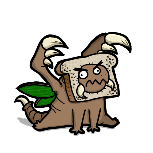 ketrinadrawsalot: For some reason, I wanted to draw an in-bread zergling