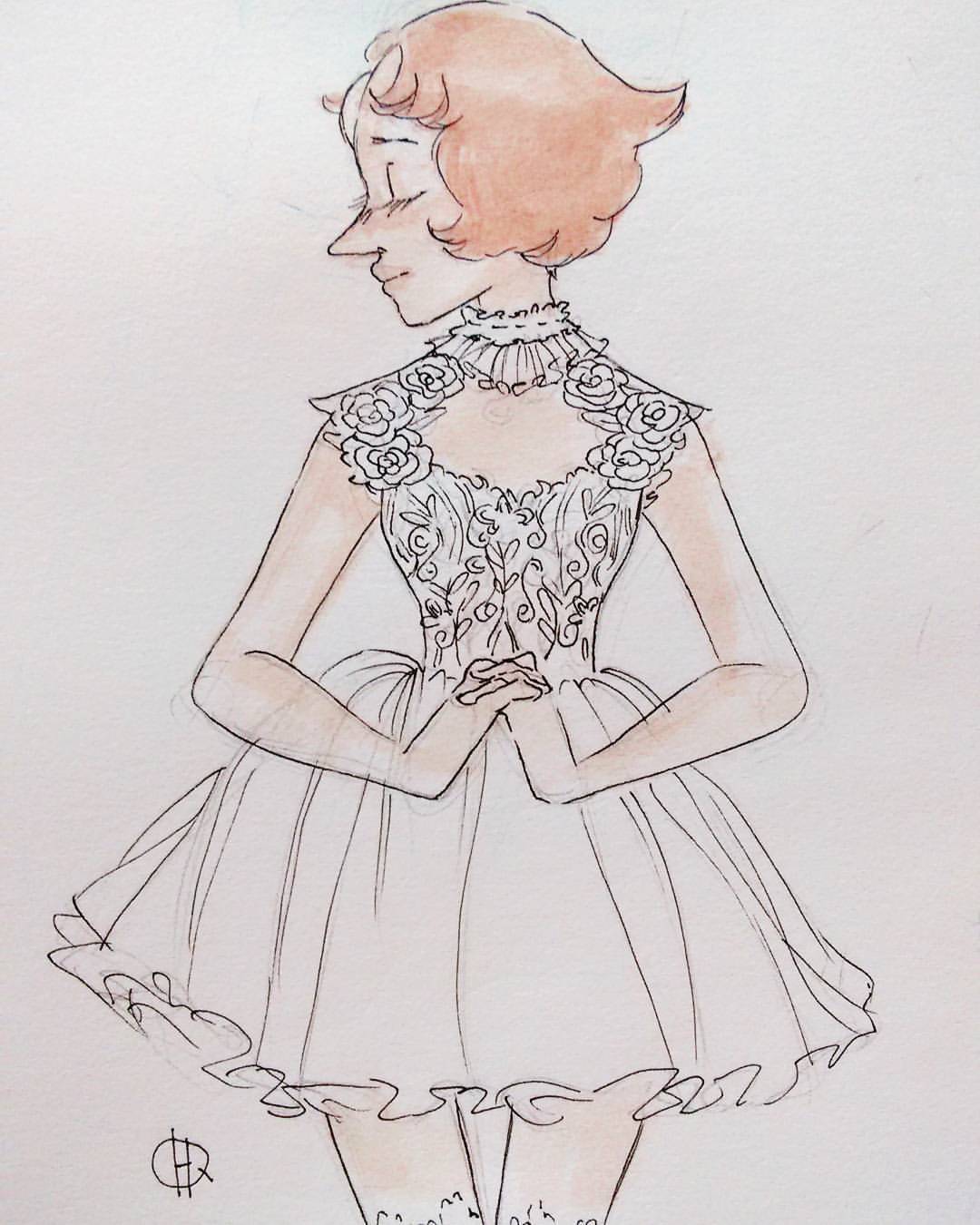 chicletenahq:  💖 #pearl #fanart #cnahq #stevenuniverse 