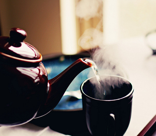 gettingahealthybody:  Coffee to keep you awake, tea for your soul.