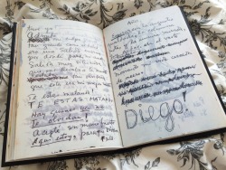 fkahlos:  frida’s diary + flowers