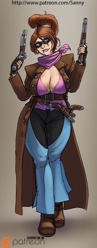 sannyatelje:  Gaberielle character design for the game legend of queen opala orgin