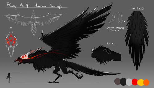 #RWBY Volume 4 Nevermore Updated Look!