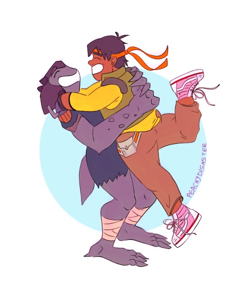 Spinny hugs are my favorite (and Hunk’s)