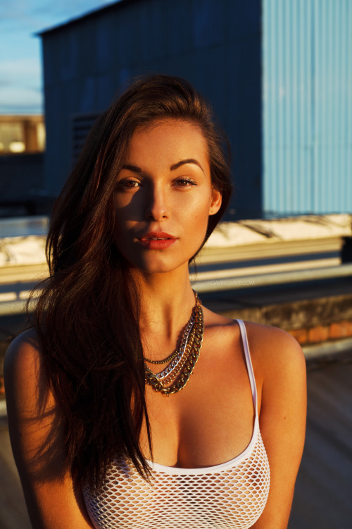 gavinglave:Lauren at sunset Lauren shot by Gavin Glave