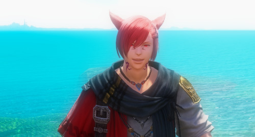 MiqoMarch Day 17: LightA beautiful sunny day and there is no one he would rather spend it with then 