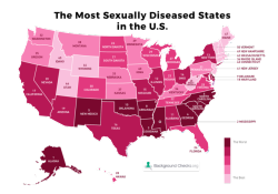 mapsontheweb:  The Most Sexually Diseased