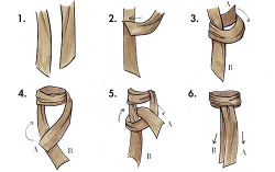 fashioninfographics:  How to tie a scarf