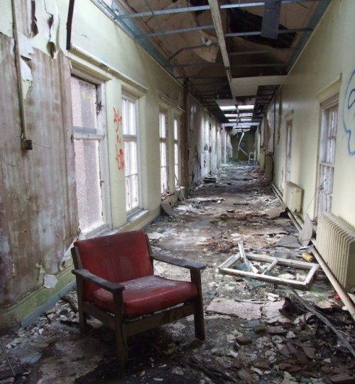 themosthorror:  The Creepy World of Abandoned Asylums Above is a collection of abandoned asylums dotted all over the globe. Creepy, huh? Watch a video on some of the asylums X X