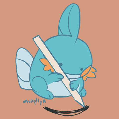 Mudkip with a crown and a cape! Minecraft Skin
