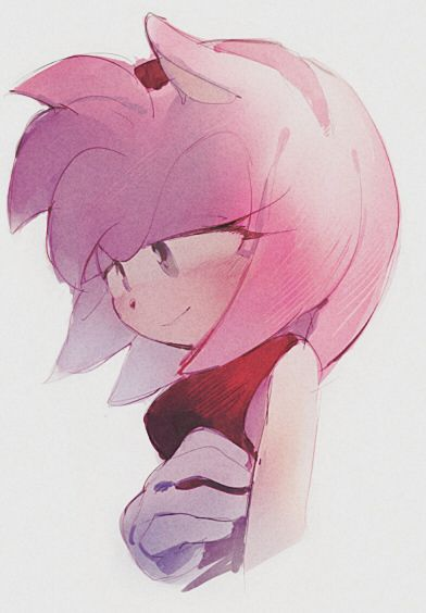 I created a SonAmy Boom AU where Sonic loses his leg in an accident, but  Amy is the only one certified to care for Sonic until he is healed!  👀🩷💙And Sonic has