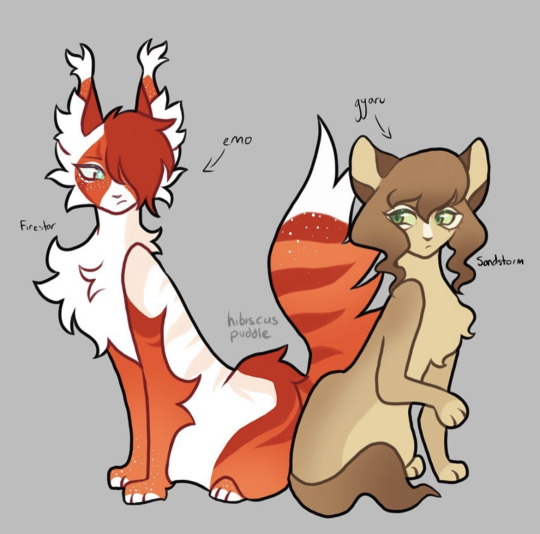 Firestar and Sandstorm designs