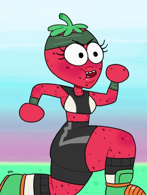 eyzmaster: OK K.O.! Let’s Be Heroes - Drupe 27 by theEyZmaster  She wanna lose some weight.    <3 <3 <3