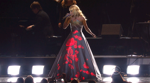 gojencoco:  hunterwaitforitmiller:  angelicasylum:  mszombi:  rainbowrobotunicorn:  mtv:  Umm can we talk about Carrie Underwood’s dress right now?  I dind’t even watch the grammys and I am obsessed with this dress.   #yo that’s some Cinna shit