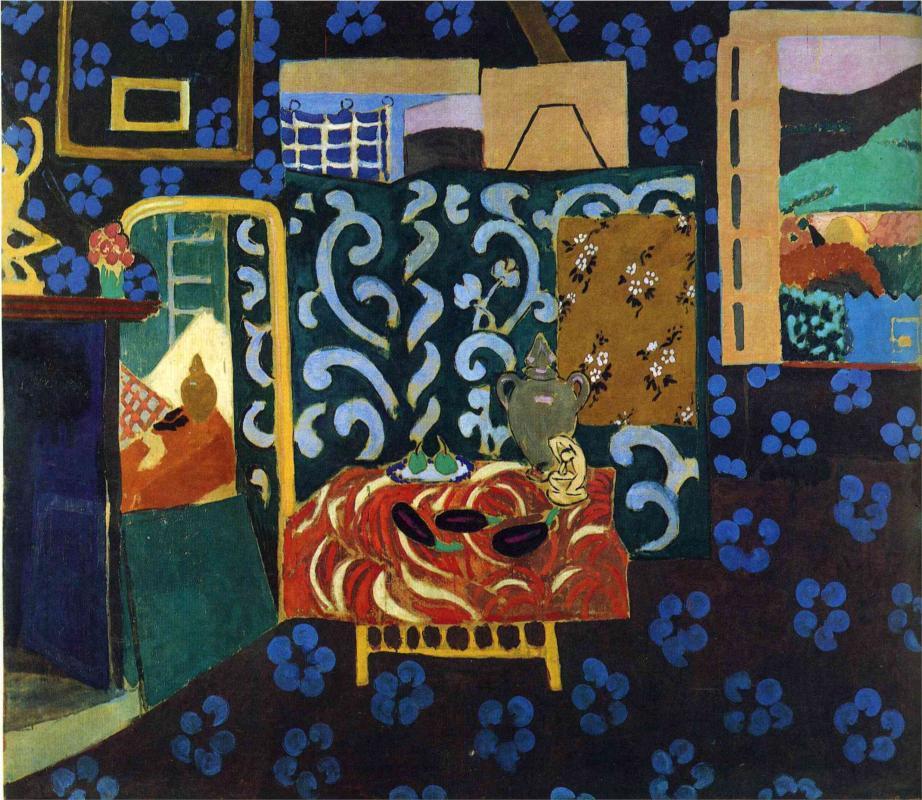 lonequixote:
“Henri Matisse
Still Life with Aubergines
”