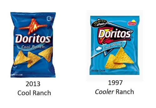 Did you know Doritos were cooler in the 90’s?
(SOURCE)