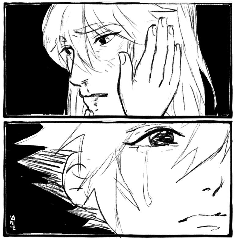 vani-e:  - H-he did it again…-I’ll be alright… I am not ashamed about you…-…I’m